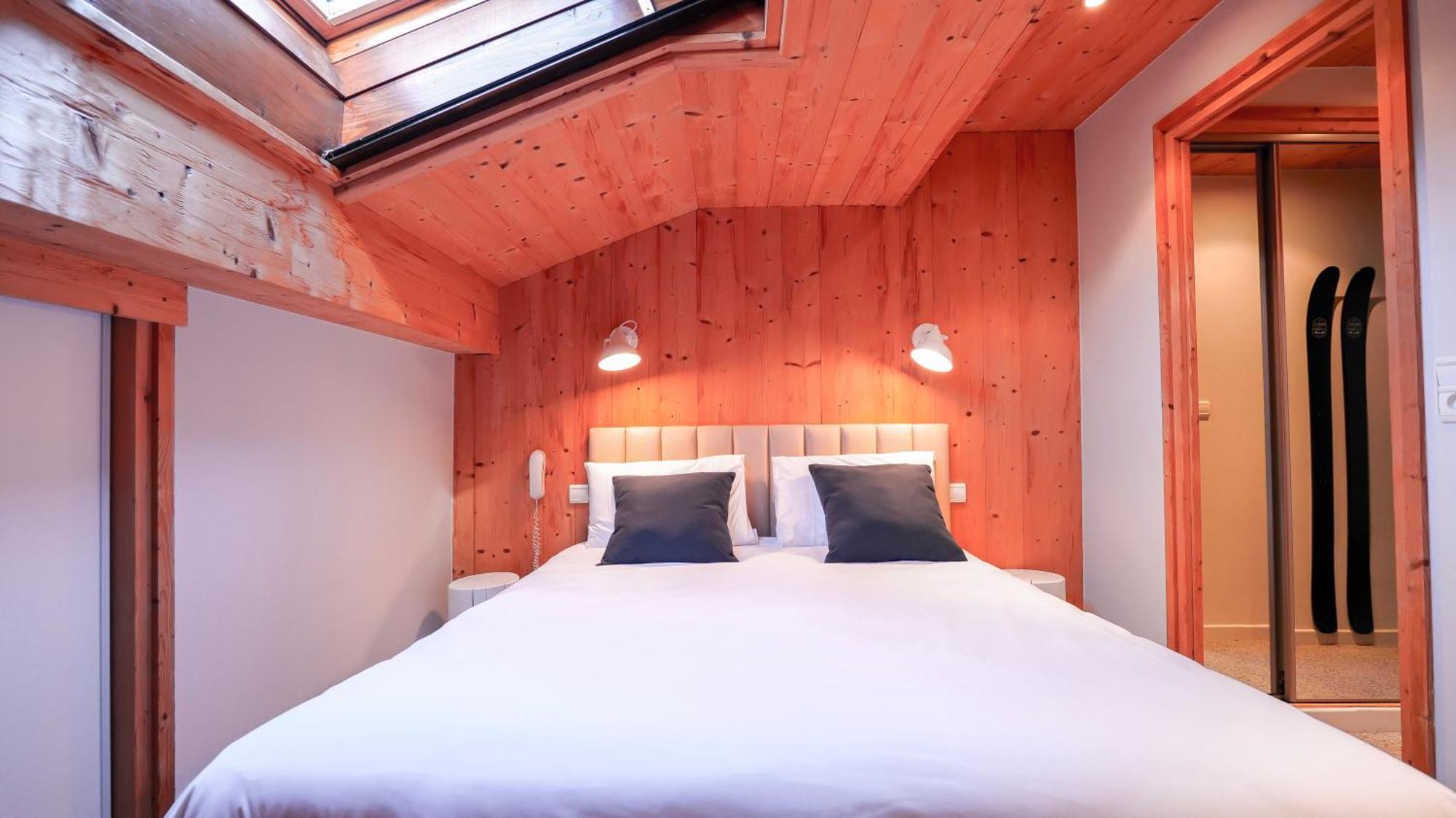 Chalet Hotel Des 2 Gares & Spa แซ็งต์-แฌร์เวส์-เลส์-แบ็งส์ ห้อง รูปภาพ